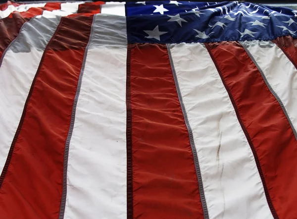 Amerikansk flagg. — Stockfoto