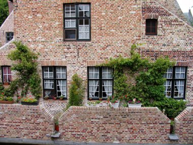 bir görünümü, bruges, Belçika.