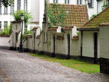 bir görünümü, bruges, Belçika.