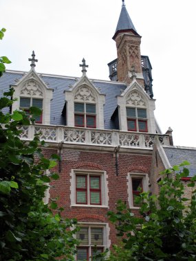 bir görünümü, bruges, Belçika.