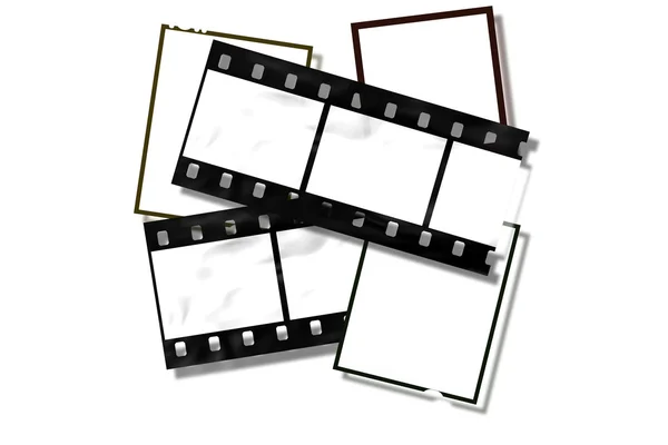Vintage style film frames. — Stock Photo, Image