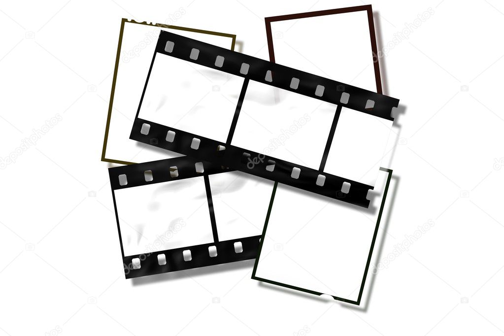 Vintage style film frames. — Stock Photo © andreiorlov 6092360