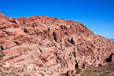 mojave çöl manzarası.