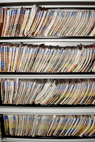 Mensola Medical Records . — Foto Stock
