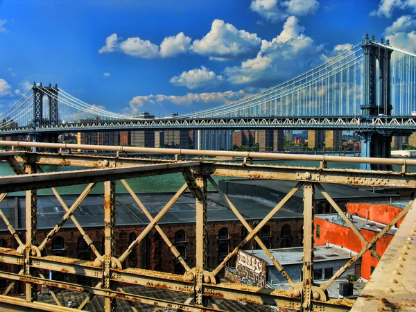 Manhattan-híd. — Stock Fotó