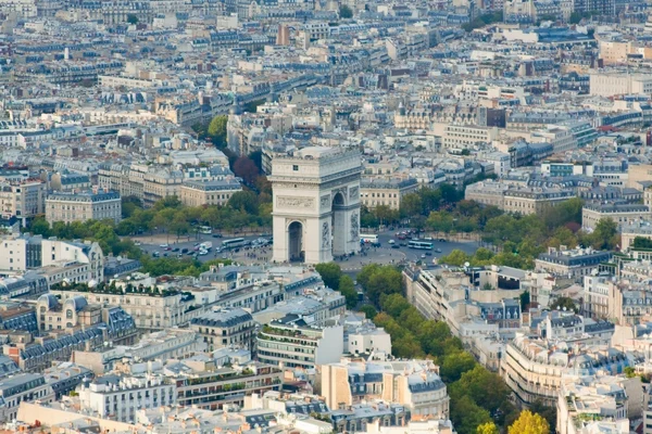 Paryż z wieży Eiffla. — Zdjęcie stockowe