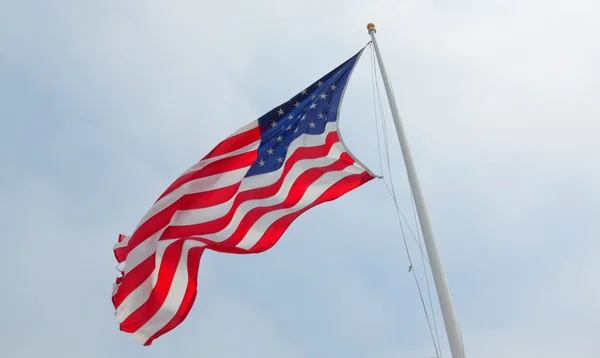 Vlajka Spojených států amerických. — Stock fotografie