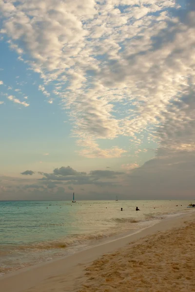Puesta de sol del Caribe . — Foto de Stock