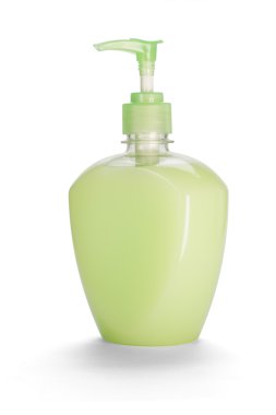 Hand sanitizer with dispenser clipart