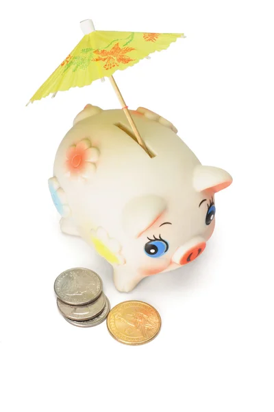 Saving for raining days — Stock Photo, Image