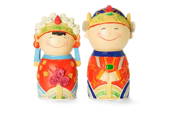 Chinese wedding figurines — Stock Photo, Image