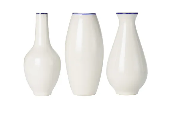 Kinesiska porslin vaser i olika former — Stockfoto