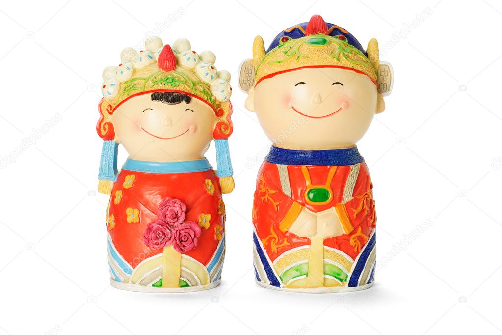Chinese wedding figurines
