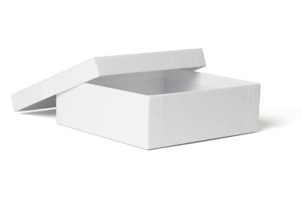 Λευκό κουτί δώρου — Φωτογραφία Αρχείου