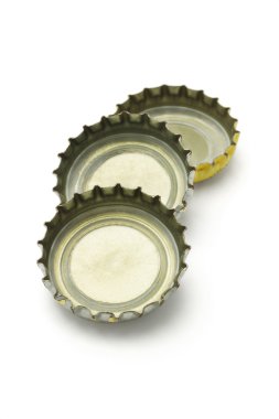 Three bottle caps clipart