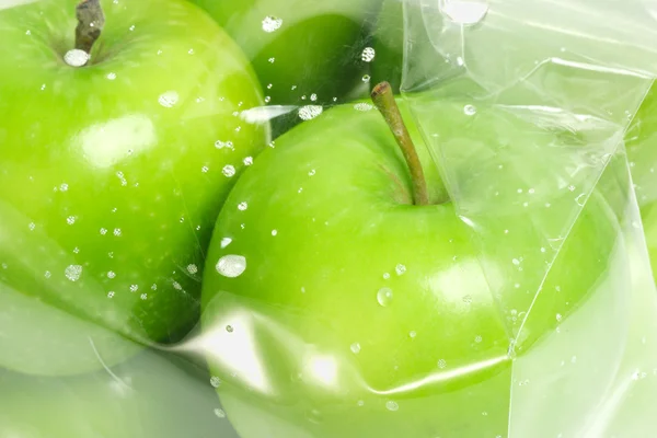 Fresh green apples — Stock Photo, Image