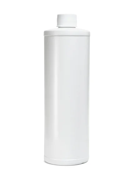 白色塑料瓶 — 图库照片