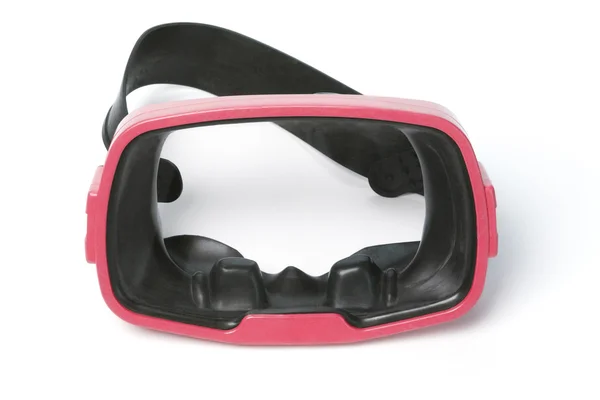 Óculos de mergulho vermelhos — Fotografia de Stock