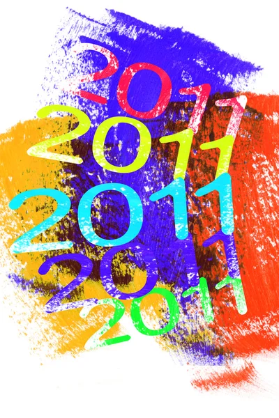 2011 Happy New Year — Stock Photo, Image