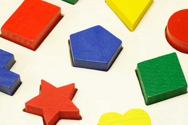 Colored building blocks — Stock Photo, Image