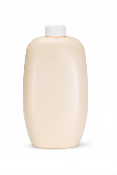 Plastikowe butelki produkt do pielęgnacji skóry — Zdjęcie stockowe