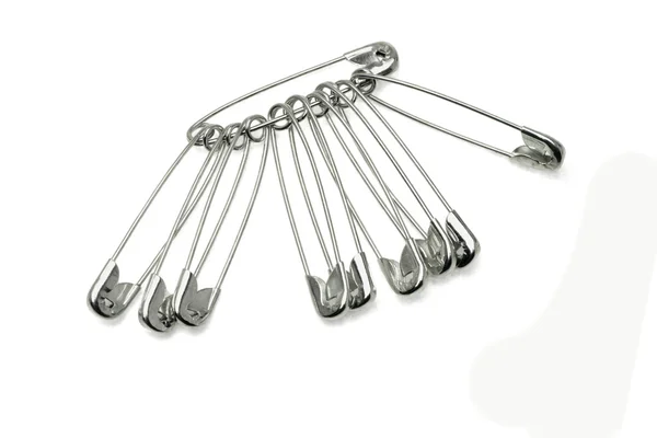 Safety pins — Stock Photo, Image