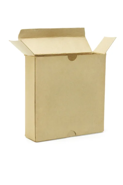 Caja de papel abierta — Foto de Stock