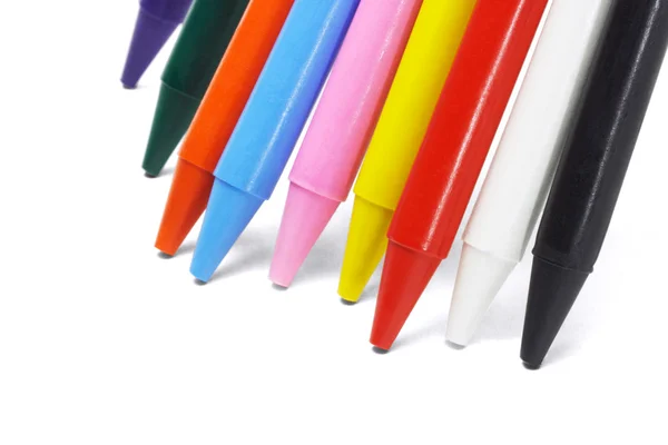 Renkli boya kalemleri — Stok fotoğraf