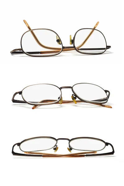 Okulary w metalowej ramie — Zdjęcie stockowe