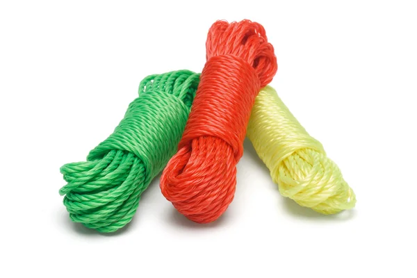 Cuerdas de nylon colorido — Foto de Stock