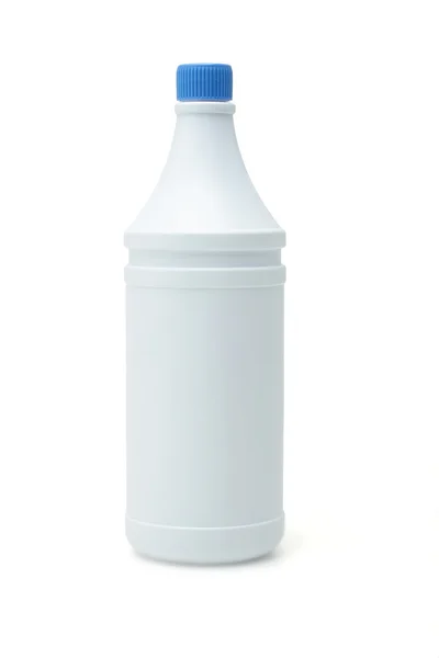 Recipiente plástico branco — Fotografia de Stock