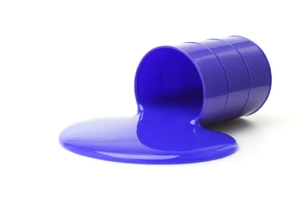 Lodo de cor azul — Fotografia de Stock