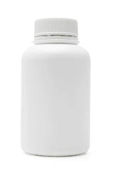White plastic container — Stock Photo, Image