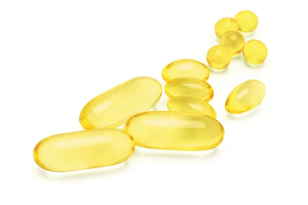 Health supplements in capsules — Stock Photo, Image