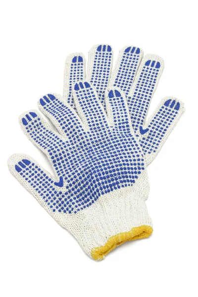 Бавовняні рукавички — стокове фото