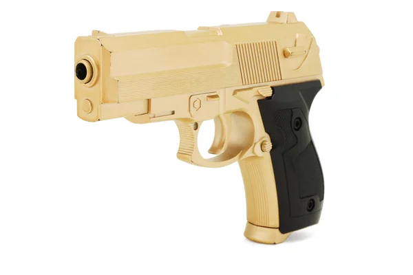 Plastikowy pistolet zabawki — Zdjęcie stockowe