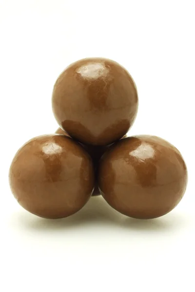 Bolas de chocolate — Fotografia de Stock