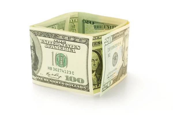 Contas de dólares americanos — Fotografia de Stock
