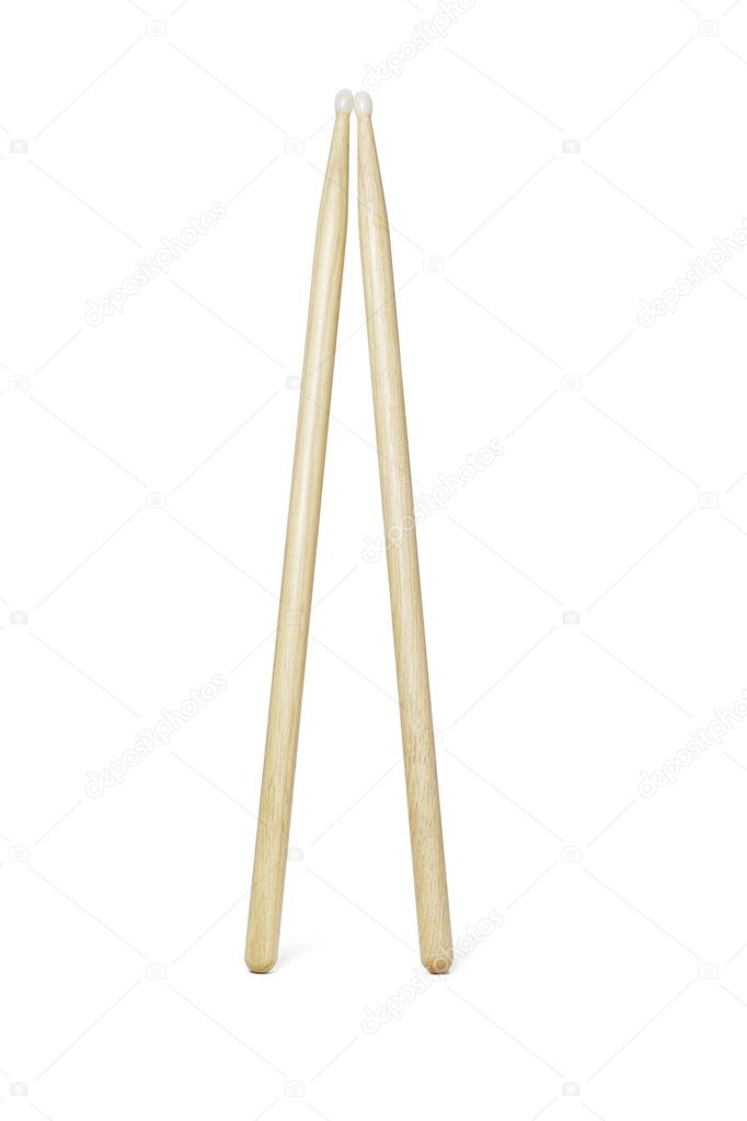 Wooden drumsticks