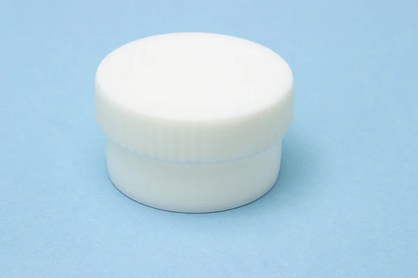 White plastic container — Stock Photo, Image