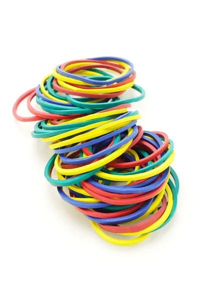 Elastic rubber bands — Stock Photo, Image