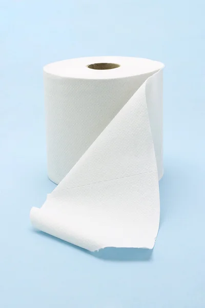 Witte toilet roll — Stockfoto