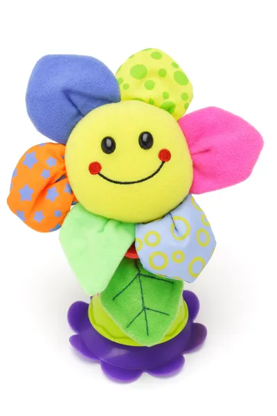Sunflower smiley face doll — Stock Photo, Image