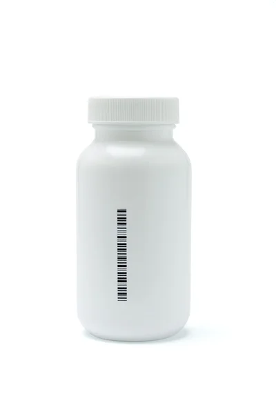 Bottiglia di plastica medicina — Foto Stock