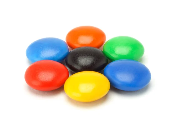 Kleurrijke knop snoepjes — Stockfoto