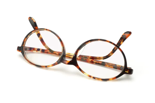Velha moda óculos de armação de plástico — Fotografia de Stock