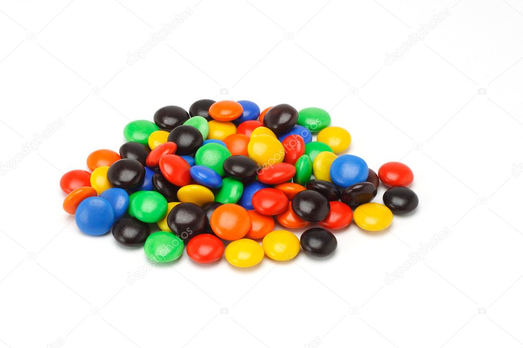 Chocolate button candies