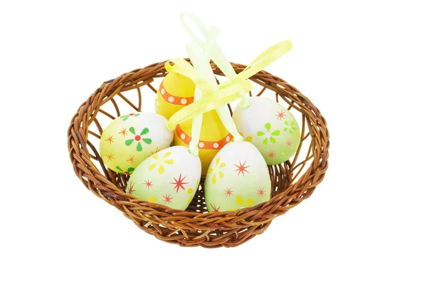 Пасхальные декоративные яйца — стоковое фото