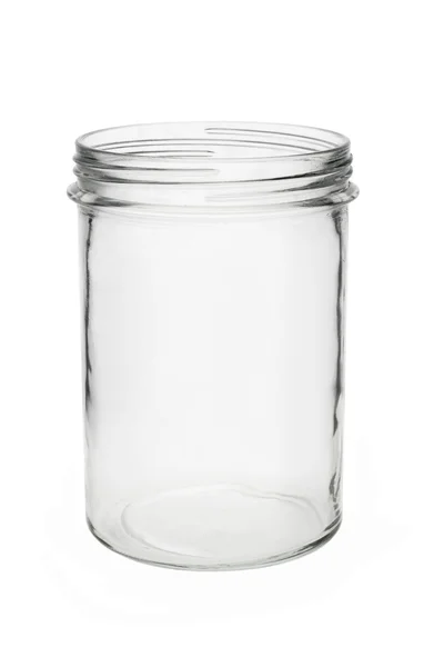 Vasetto di vetro vuoto — Foto Stock