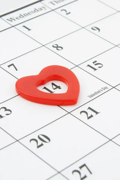 14 februari alla hjärtans dag — Stockfoto